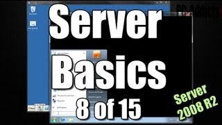 Server Basics 8  Logon Scripts  Map Network Drive [upl. by Ofori956]