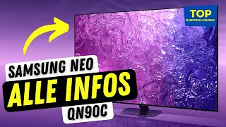 Samsung QN90C Neo QLED 4K TV Lohnt sich der Kauf [upl. by Atteuqahs]