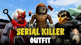 5 SERIAL KILLER Outfit Ideas In Brookhaven Wcodes  Roblox [upl. by Hutchison]