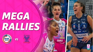 MEGA RALLIES of the match Pinerolo  Milano  Serie A1 Tigotà 2425  Lega Volley Femminile [upl. by Gearhart]