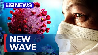 New COVID19 wave hits Queensland  9 News Australia [upl. by Reeves]