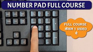 NUMBER PAD Full Course in Single video  Typing Tutorial  Free Typing Lesson  Tech Avi [upl. by Azal236]