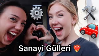 ECEYİ İLK KEZ SANAYİYE GÖTÜRDÜM  SANAYİ GÜLLERİ  VLOG [upl. by Alorac]