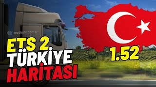 ETS 2 152 TÜRKİYE HARİTASI NASIL KURULUR  DETAYLI ANLATIM  2K24 TURKEY MAP 2024 SON SÜRÜM [upl. by Nnaycnan]