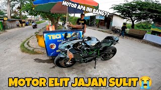 REAKSI WARGA AKANG MV BAWA NINJA H2 SATU SATUNYA DIKARAWANG‼️PAROPO NAULI [upl. by Knowle]