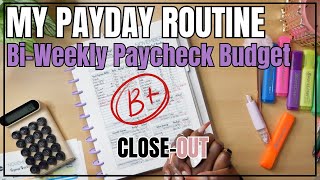 BIWEEKLY PAYCHECK BUDGET CLOSEOUT  1ST PAYCHECK IN NOV [upl. by Audra]