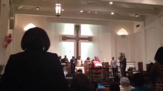 Rev TJ Betts Preaching at Mt Zion AME Zion [upl. by Iorio]