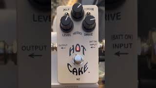 2  Crowther Audio NZ Hotcake Overdrive Boost Distortion Guitar Pedal Hot Cake [upl. by Yddub]