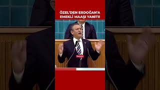 Özgür Özelden Erdoğana emekli maaşı yanıtı Bırak ben taşıyacağım ver küfeyi [upl. by Constantina]