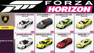 FORZA HORIZON 5  ALL CARS LIST 2023  ALL DLC 4K [upl. by Iur]