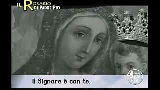 SANTO ROSARIO EN VOZ DE SAN PÍO Misterios Gozosos Lunes y Sábado [upl. by Kurman]