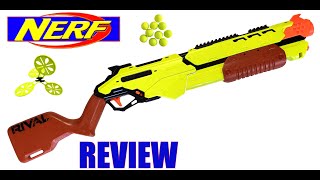 NERF PUMP ACTION SHOTGUN  Nerf Rival Saturn [upl. by Netnerb]