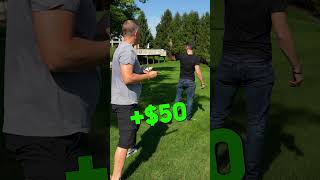 50500 Card Throwing Trick Shots 😅shorts [upl. by Osy]