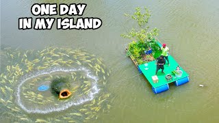 One Day In M4 Tech Floating Island  ദ്വീപിൽ ഒരു പകൽ  M4 Tech [upl. by Niak]