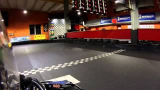 Kartcenter Landau 28 1 2014 KCL Rennen [upl. by Mairim292]