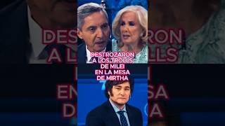 DESTROZARON AL GOBIERNO EN LA MESAZA mirtha alfano mirthalegrand mesaza rada milei [upl. by Iney]