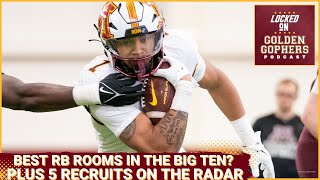 Minnesota Gophers Football 5 Recruits Still on the Radar  The Top 10 RB Rooms in the Big Ten [upl. by Elliot]