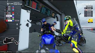 Watch Valentino Rossi Dominate The Track In Motogp 2024 Pc Gameplay At Le Mans France 🏁🔥 [upl. by Nesmat]