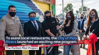 Local Works  City of Pico Rivera unveils a new outdoor dining experience [upl. by Hett93]