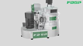 Feed Grinder SWLF Series Vertical Pulverizer [upl. by Netta]