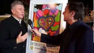 OktoberfestPlakat 2014  Interview mit Wiesnchef Dieter Reiter [upl. by Limaa975]