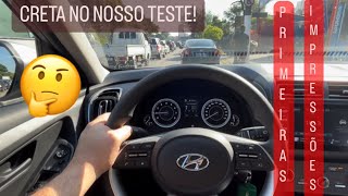 Hyundai Creta Comfort 10 T 20232024 l Início do Teste de Longa Duração [upl. by Serle284]