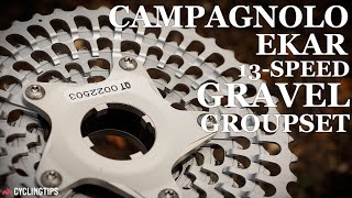 New Campagnolo Ekar groupset brings mechanical 13speed to gravel [upl. by Richardo]