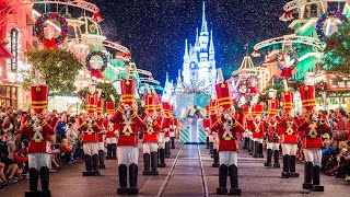 4K Once Upon a Christmastime Parade  2019 Mickeys Very Merry Christmas Party [upl. by Calica24]