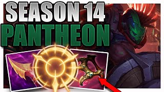 AP SEASON 14 PANTHEON SUPPORT GAMEPLAY GUIDE [upl. by Aikal]