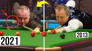 Snooker Cueing Technique John Higgins How It Works [upl. by Mahmud]