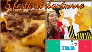 Lautunno in Italia parte1i festival [upl. by Noynek]