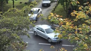 3x ziviler SW 5 SEK Düsseldorf transportieren Schwerstverbrecher zum Landgericht Köln [upl. by Nareik178]