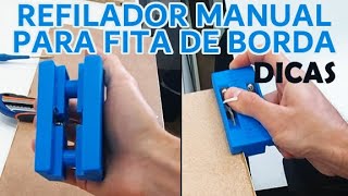 Dica de Uso de Refilador para Fita de Borda Manual diy [upl. by Jillene647]