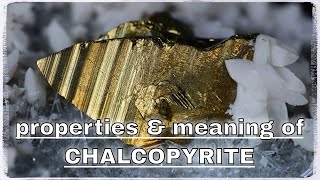 Chalcopyrite Meaning Benefits and Spiritual Properties [upl. by Harden]