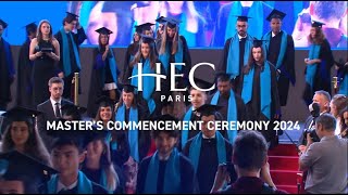 HEC Paris Masters Commencement Ceremony 2024 [upl. by Sabah]