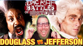 Frederick Douglass vs Thomas Jefferson  History Teacher ERBreakdown Epic Rap Battles Of History [upl. by Lavoie688]