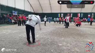 Championnat Europe Pétanque 2019  France vs Monaco [upl. by Jacquie689]