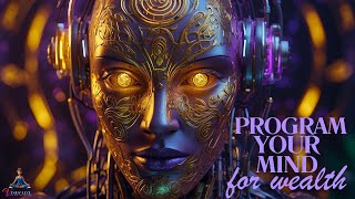 Robotic Wealth Affirmations Reprogram Your Mind for Abundance and Manifest Money [upl. by Zea254]