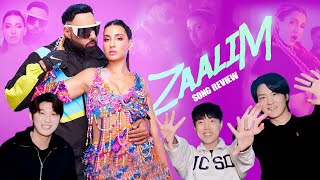 Korean reacts to Zaalim  Nora Fatehi [upl. by Meesak]