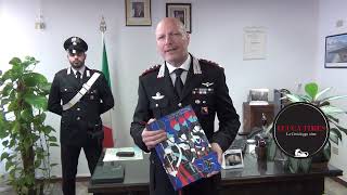 Lucca  Il colonnello Arturo Sessa presenta il calendario Carabinieri 2025 [upl. by Serg]