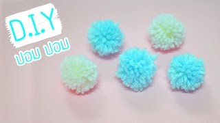 DIY ปอม ปอม  How to make Pom Poms [upl. by Nerat]