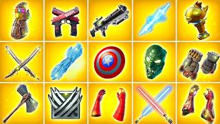 Evolution of All Fortnite Mythic Weapons amp Items Chapter 1 Season 4  Chapter 5 Season 4 [upl. by Bert]