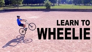 Learn to Wheelie  Learn Quick [upl. by Fesoy]