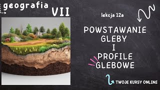 Geografia klasa 7 Lekcja 12a  Powstawanie gleby i profile glebowe [upl. by Tabbitha]