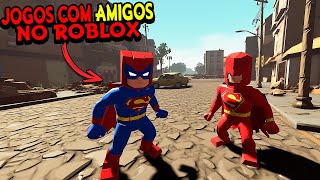 OS 15 MELHORES JOGOS DE ROBLOX PARA JOGAR COM SEUS AMIGOS AGORA [upl. by Ecnerret]