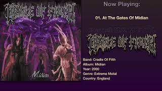 At The Gates Of Midian  Cradle Of Filth 2000 Midian Album [upl. by Asel636]