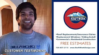 Kraftwork Design Simonton Window Replacement Customer Testimonial Video [upl. by Rawley]