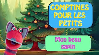 LES COMPTINES DES MARIONNETTES  Mon beau sapin [upl. by Attenyt]