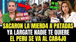 Milagros Leiva estalla contra Dina Boluarte por descartar y votar a periodistas del palacio [upl. by Assetnoc]