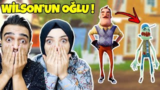 WİLSONUN KAYIP OĞLU  HOBELEYİN GÜCÜ  Hello Neighbor Mod [upl. by Trust]